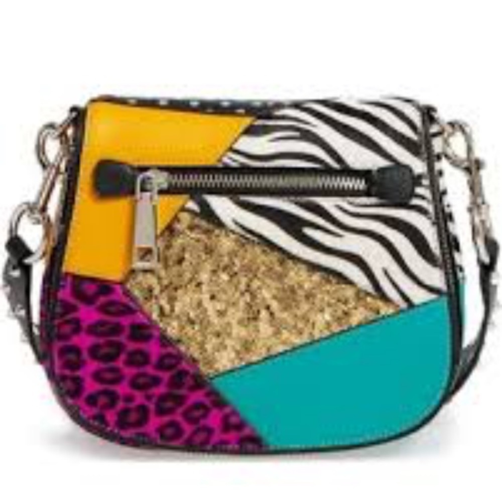 MARC JACOBS Nomad Punk Patchwork Crossbody Bag